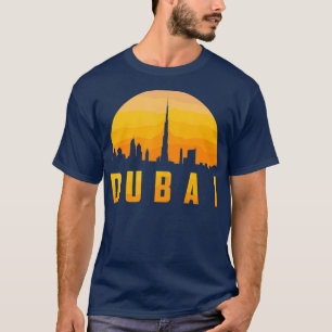 Dubai Skyline  Cute United Arab Emirates Lovers T-Shirt