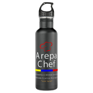 Dubai Skyline Flag United Arab Emirates UAE Souven 710 Ml Water Bottle