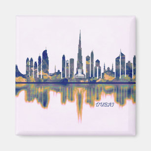 Dubai Skyline Magnet