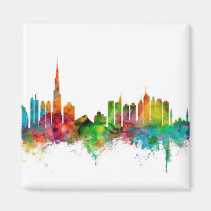 Dubai Skyline Magnet