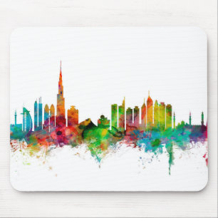 Dubai Skyline Mouse Mat