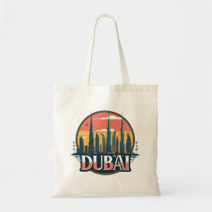 Dubai skyline Travel Tote Bag