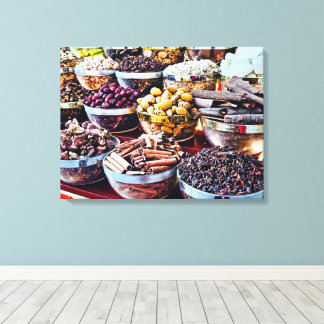 Dubai Spice Souk Canvas Print