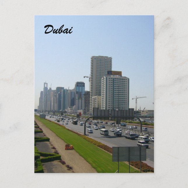 dubai street postcard (Front)