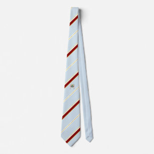 Dubai stripes flag tie