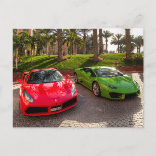 Dubai SuperCars Postcard