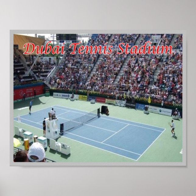 Dubai - Tennis Stadium - Poster (Front)