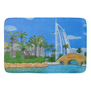 Dubai, the United Arab Emirates Bath Mat
