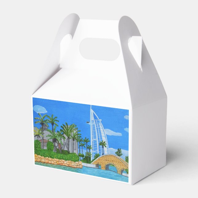Dubai, the United Arab Emirates Favour Box (Front Side)