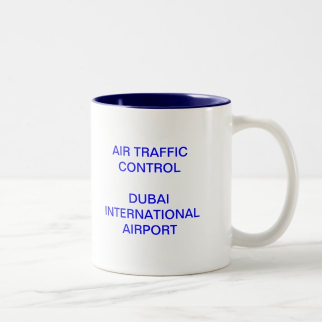 Dubai Tower Two-Tone Coffee Mug (Right)