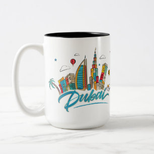 dubai Two-Tone coffee mug