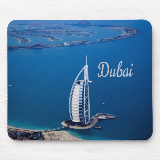 Dubai UAE Burj Al Arab Mouse Mat (Front)