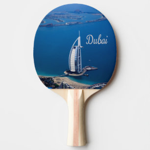 Dubai UAE Burj Al Arab Ping Pong Paddle