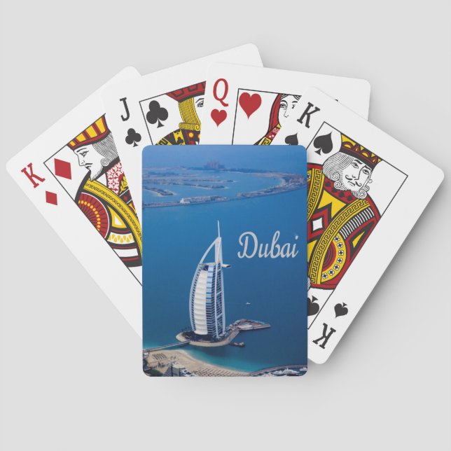 Dubai UAE Burj Al Arab Playing Cards (Back)