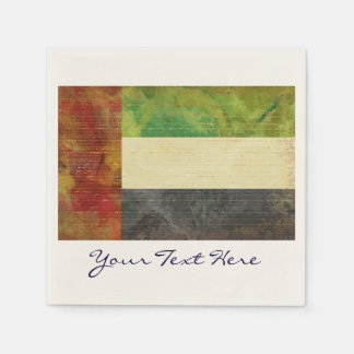 Dubai UAE Flag Party Napkins