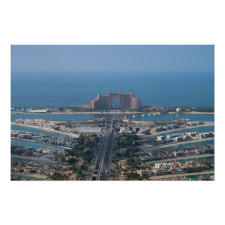 Dubai UAE Palm View Poster