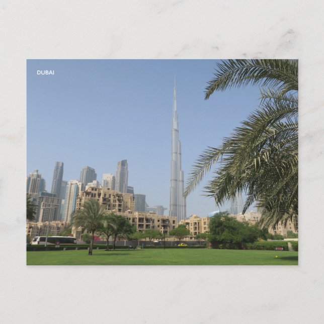 Dubai UAE Postcard (Front)