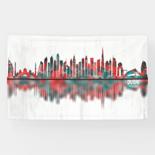 Dubai UAE Skyline Banner