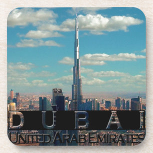 Dubai UAE Souvenir Coaster