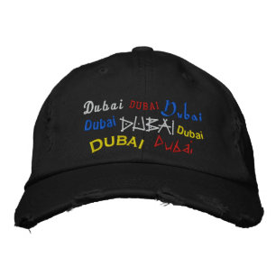 Dubai - United Arab Emirates Embroidered Hat