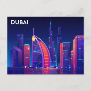 Dubai United Arab Emirates  Postcard