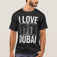 Dubai United Arab Emirates Uae City Skyline Map Tr