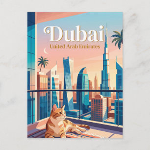Dubai, United Arab Emirates United Arab Emirates Postcard