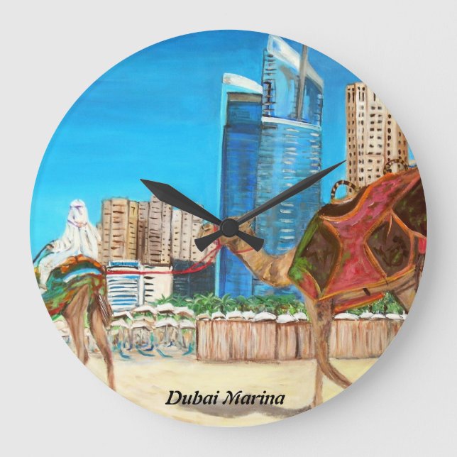 Dubai - Wall Clock (Front)