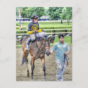 Dubai World Cup winning jockey Joel Rosario Postcard