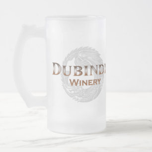 Dubindil Winery Frosted Beer Mug