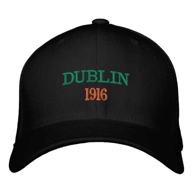 Dublin 1916 Quality Wool Baseball Cap (Front)