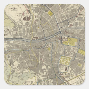 Dublin 2 square sticker