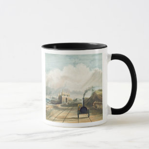 Dublin and Kingstown Railway: From the Footbridge Mug