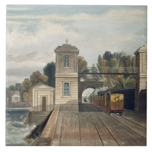 Dublin and Kingstown Railway: Granite Pavilions an Tile