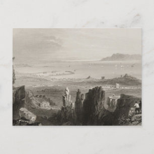 Dublin Bay from Kingstown Quarries Postcard