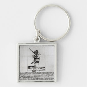 Dublin Broadsheet, 1647 Key Ring