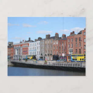 Dublin Centre on the Liffey Postcard