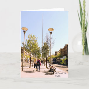 Dublin City greeting card