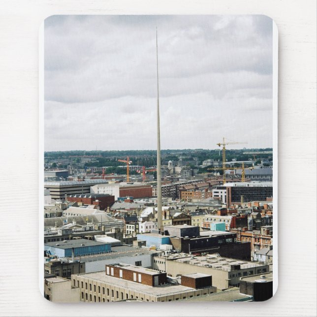 Dublin City Ireland - Millennium Spire Mouse Mat (Front)