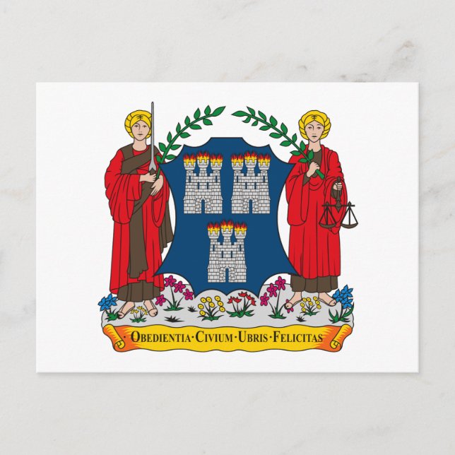 Dublin Coat of Arms Postcard (Front)