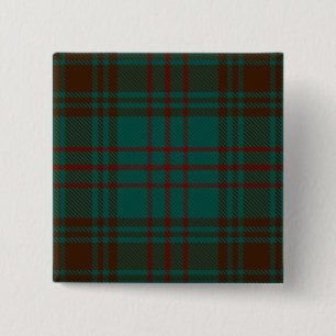 Dublin County Irish Tartan 15 Cm Square Badge