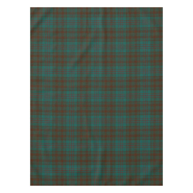 Dublin County Irish Tartan Tablecloth (Front)