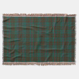 Dublin County Irish Tartan Throw Blanket