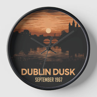Dublin Dusk: Captivating Twilight Scenes Black Clock
