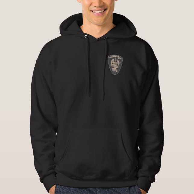 Dublin Falls Logo Hoodie Men LG (Front)