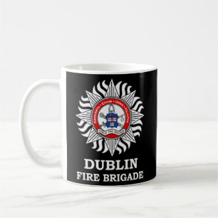 Dublin Fire Brigade Irish Firefighter Fire Departm Coffee Mug
