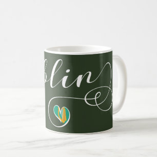 Dublin Flag, I Love Dublin, Ireland Coffee Mug