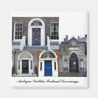 Dublin Ireland, Antique Doorways Magnet
