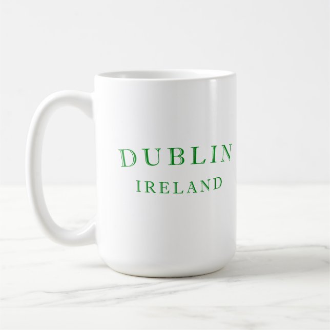 Dublin Ireland  Coffee Mug (Left)
