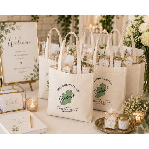 Dublin Ireland Destination Wedding Favours Tote Bag